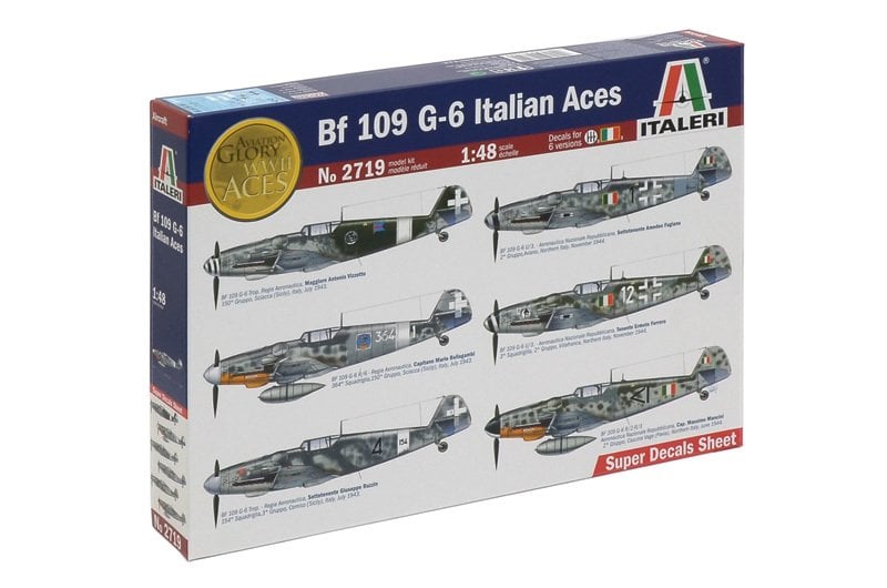 1/48   BF 109 G - 6 ''Italian ACES''