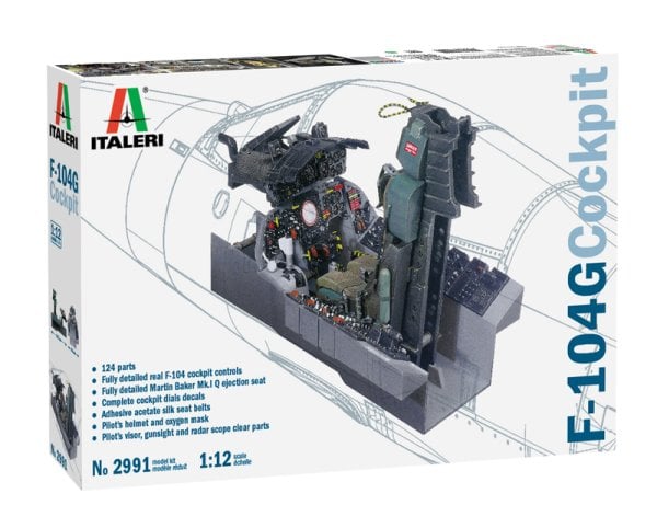 1/12   F-104 G COCKPIT