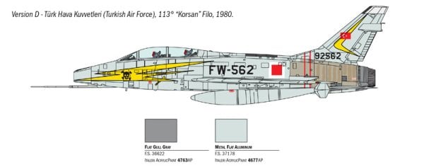 F-100F SUPER SABRE