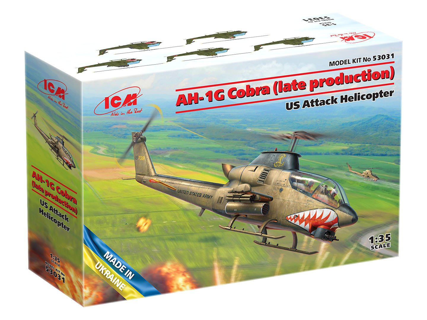 1/35AH-1G Cobra (late production) US Attack Helicopter