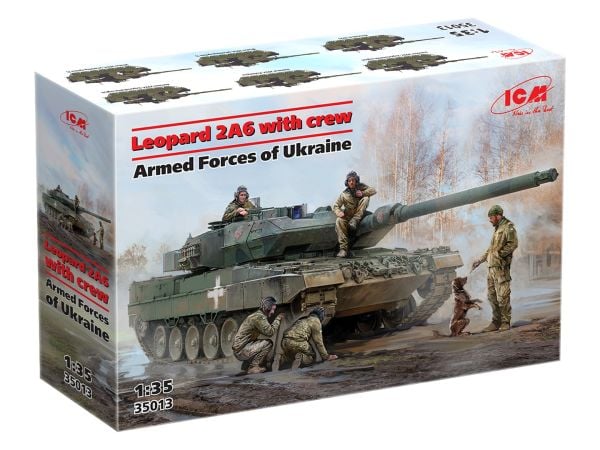 1/35   Leopard 2A6 with crew Armed Forces of Ukraine