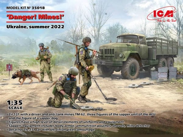 1/35 ‘Danger! Mines!’ Ukraine, summer 2022