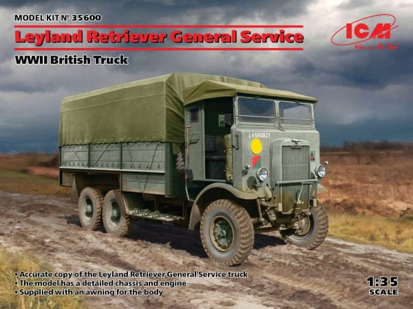 1/35 Leyland Retriever General Service WWII British Truck