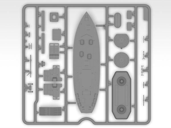 1/144   KFK Kriegsfischkutter WWII German multi-purpose boat