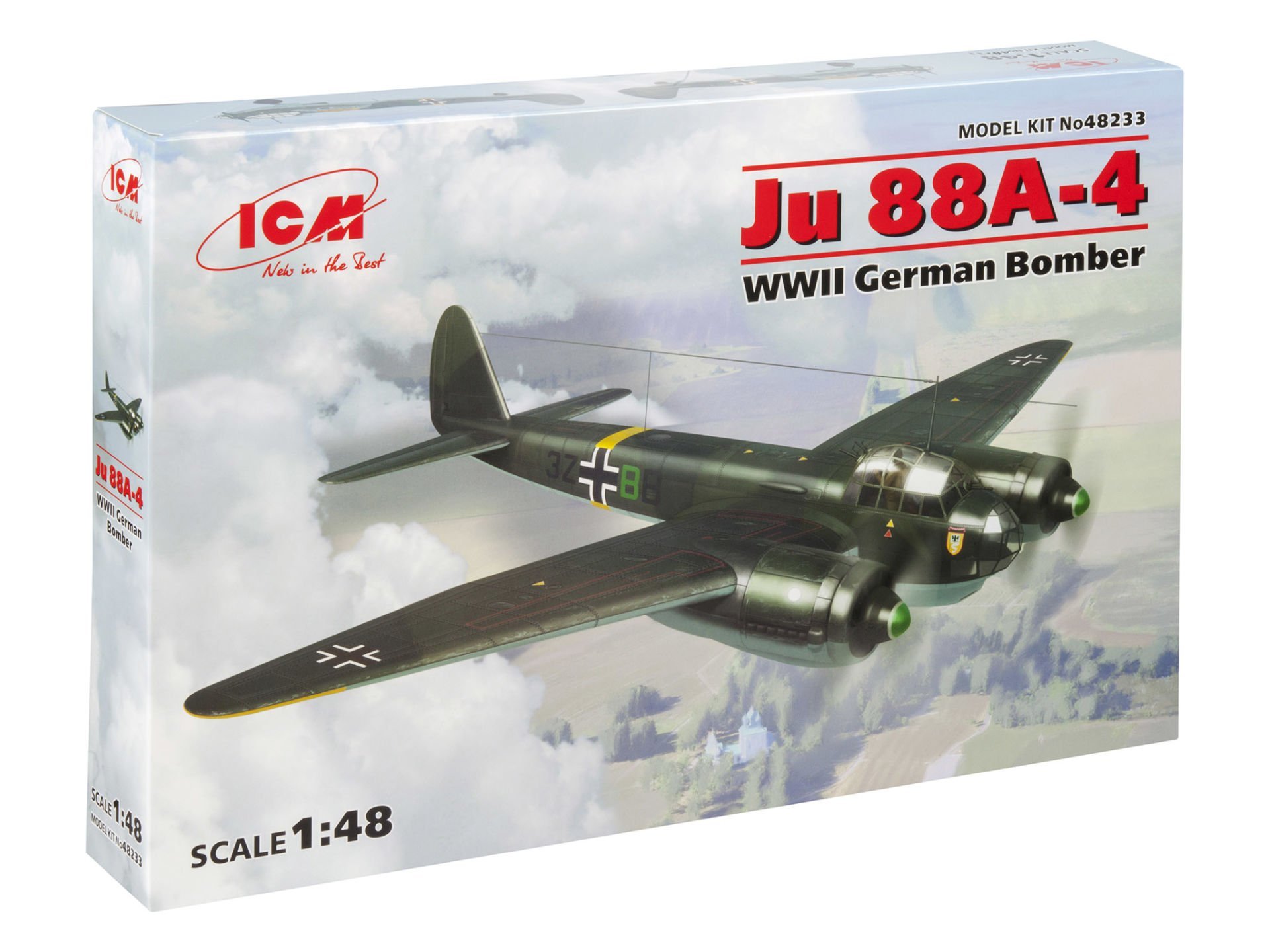 1/48  Ju 88A-4 WWII German Bomber