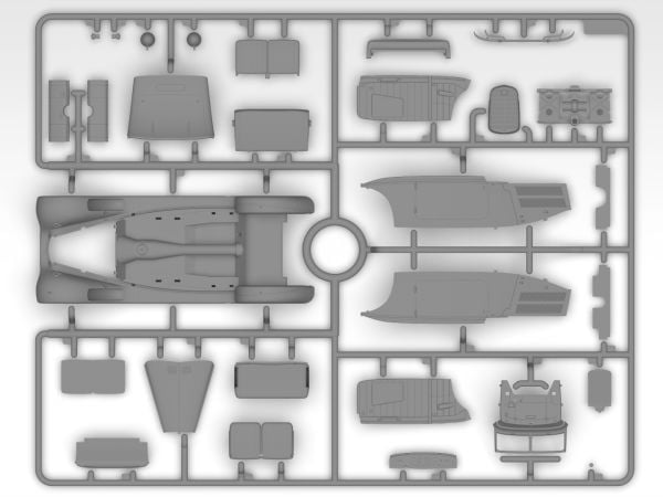 1/35 Typ 320 (W142) Cabriolet WWII German Staff Car