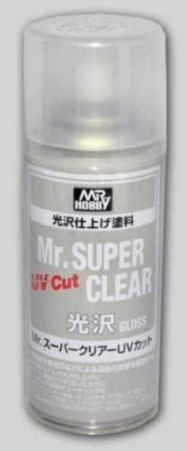 MR. HOBBY B 522  MR . SUPER CLEAR UV CUT 170 ML.  GLOSS