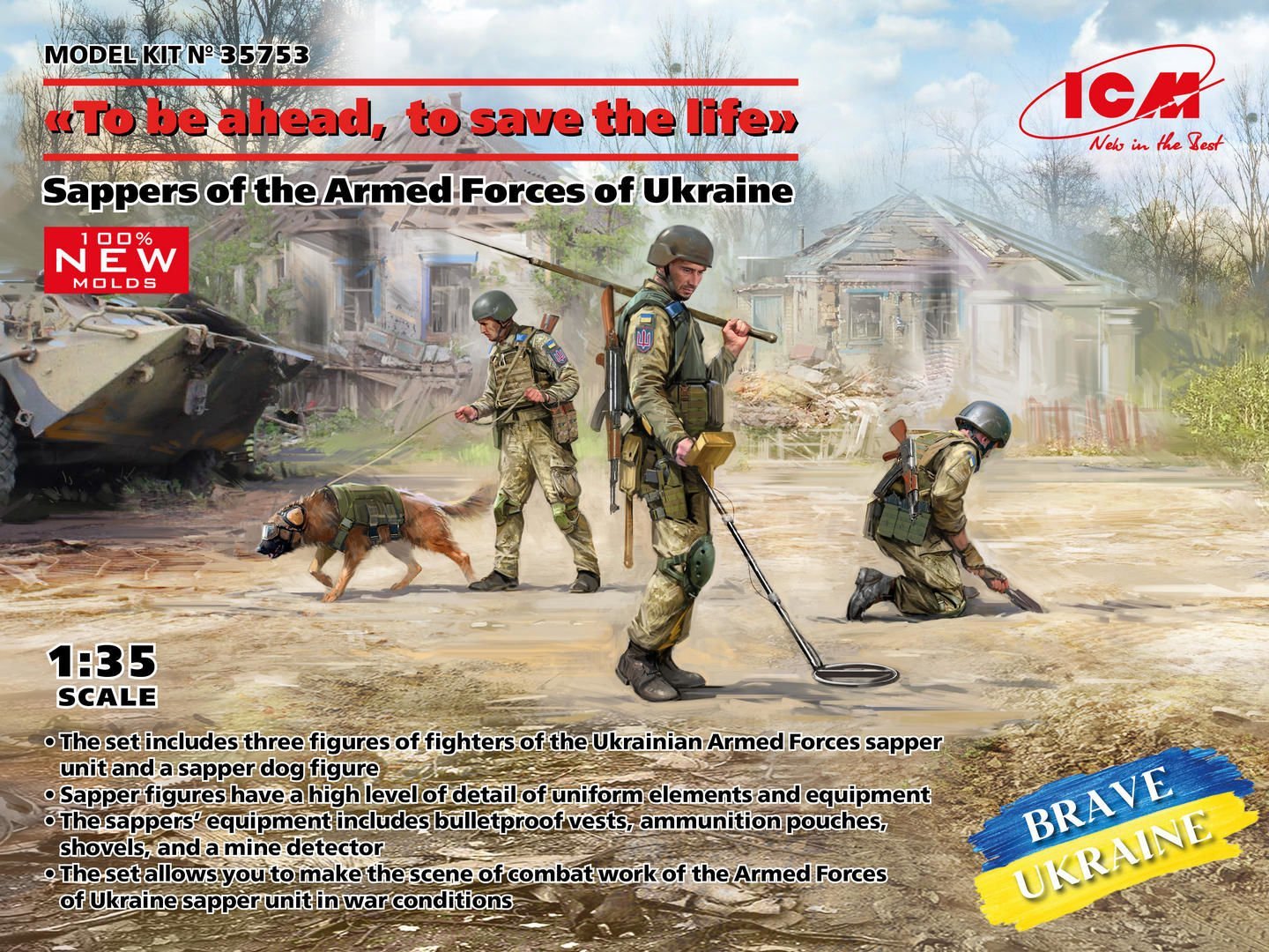 1/35 “To be ahead, to save the life” Sappers of the Armed Forces of Ukraine