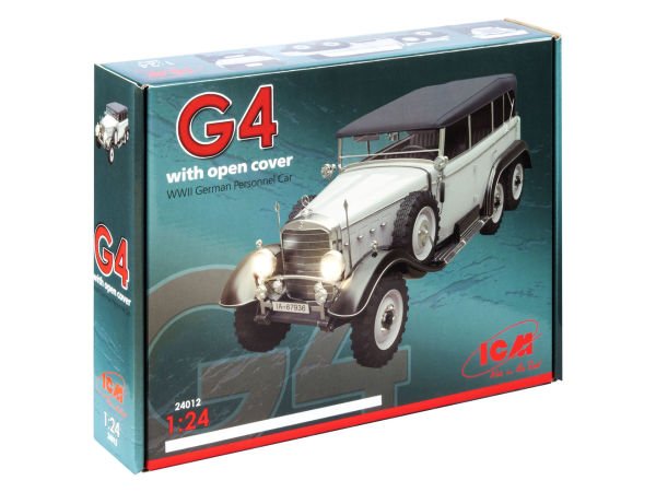 1/24 Typ G4 Soft Top WWII German Personnel Car