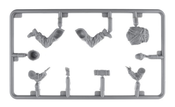 1/35 GERMAN TANK RIDERS SET 1 (RESIN HEAD)