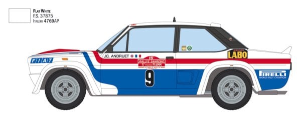 1/24   Fiat 131 Abarth 1977 Sanremo Rally Winner