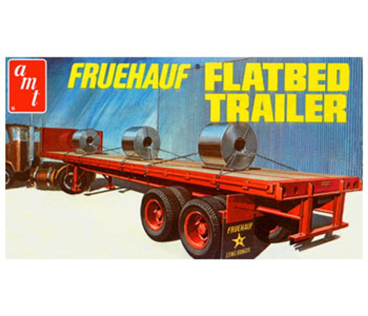 1/25 FRUEHAUF FLAT  BED TRAILER