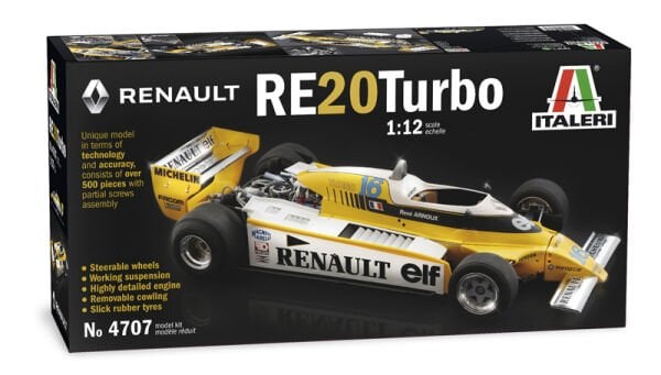 1/12 RENAULT RE 20 Turbo