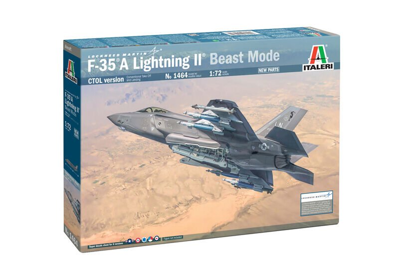 1/72 F-35A LIGHTNING II CTOL version (Beast Mode)