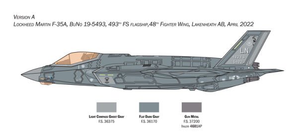 1/72 F-35A LIGHTNING II CTOL version (Beast Mode)