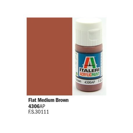 4306 ap flat Medium Brown fs 30111  20ml.