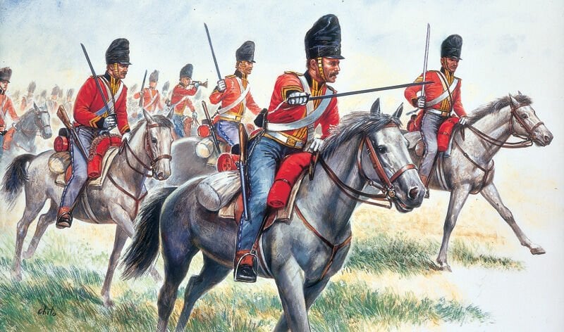 1/72  British Heavy Cavalry