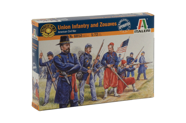1/72  Union Infantry and Zouaves