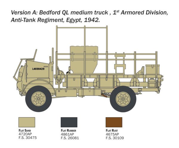 1/35  Bedford QL Medium Truck
