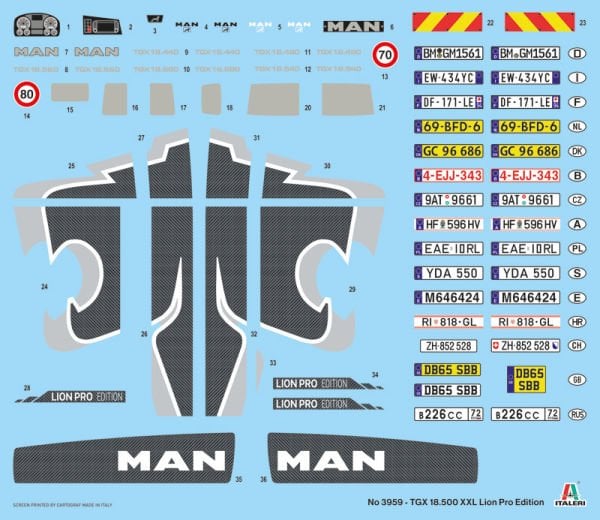 1/24 MAN TGX 18.500 XXL Lion Pro Edition