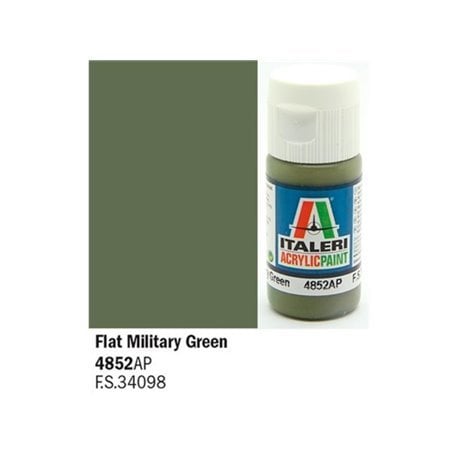 4852 ap flat Military Green fs. 34098 20 ml.