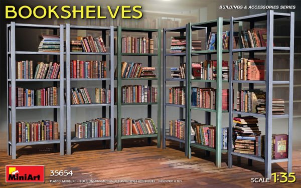 1/35 BOOKSHELVES