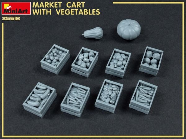 1/35 MARKET CHART WITH VEGETABLES