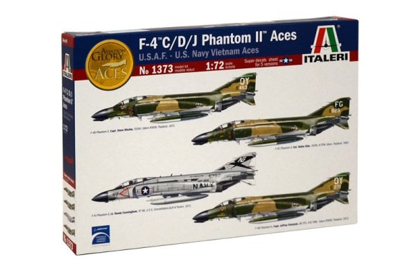 1/72  F-4 C/D/J PHANTOM II ACES USAF-US Navy Vietnam ACES