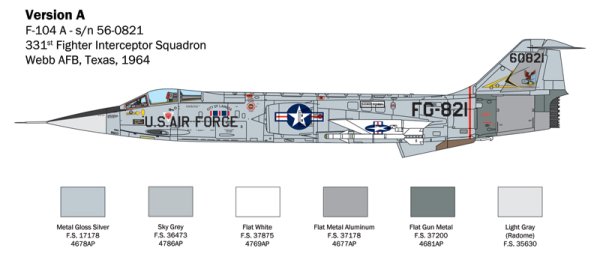 F-104 STARFIGHTER A/C