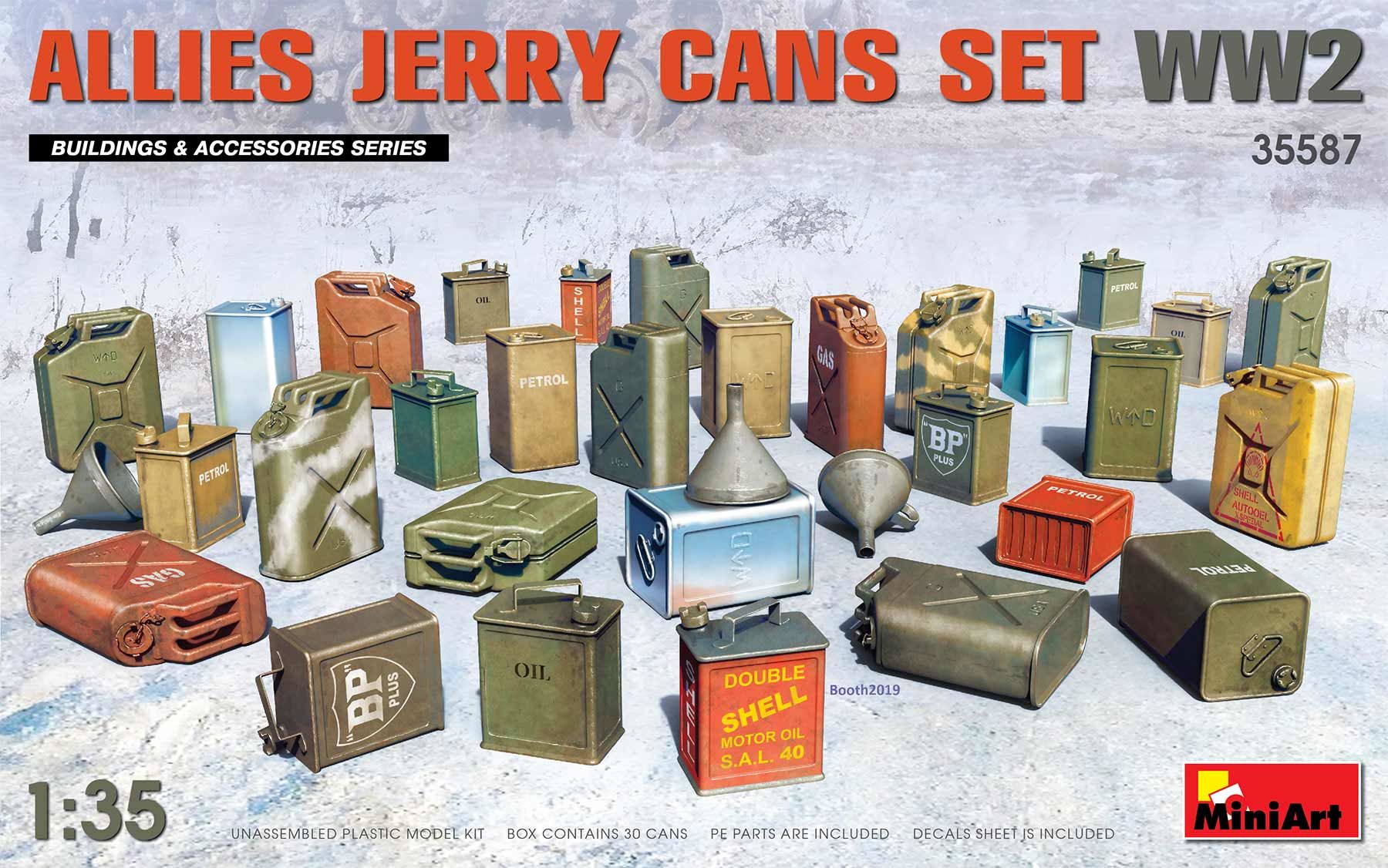 1/35 ALLIES JERRY CANS SET