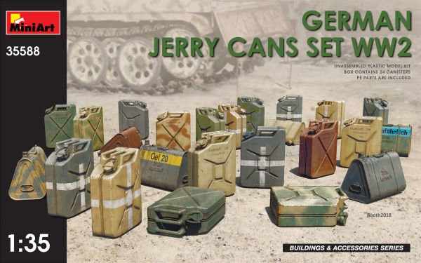 1/35 GERMAN JERRY CANS WWII