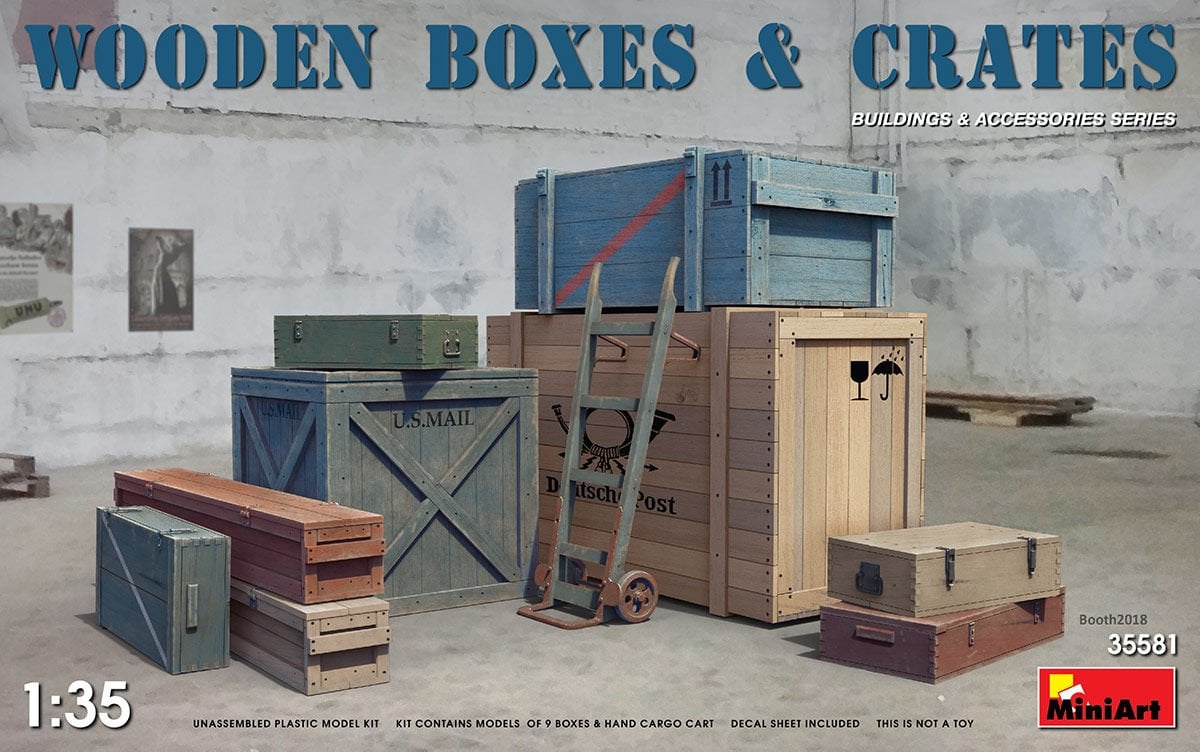 1/35 WODEN BOXES & CRATES