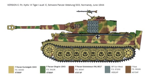 1/35 Pz.Kpfw. VI Tiger I Ausf. E late production