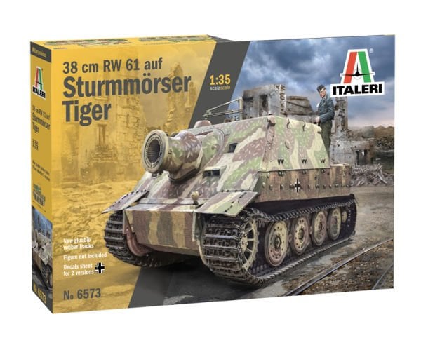 1/35 38 cm RW 61 auf STURMMORSER TIGER