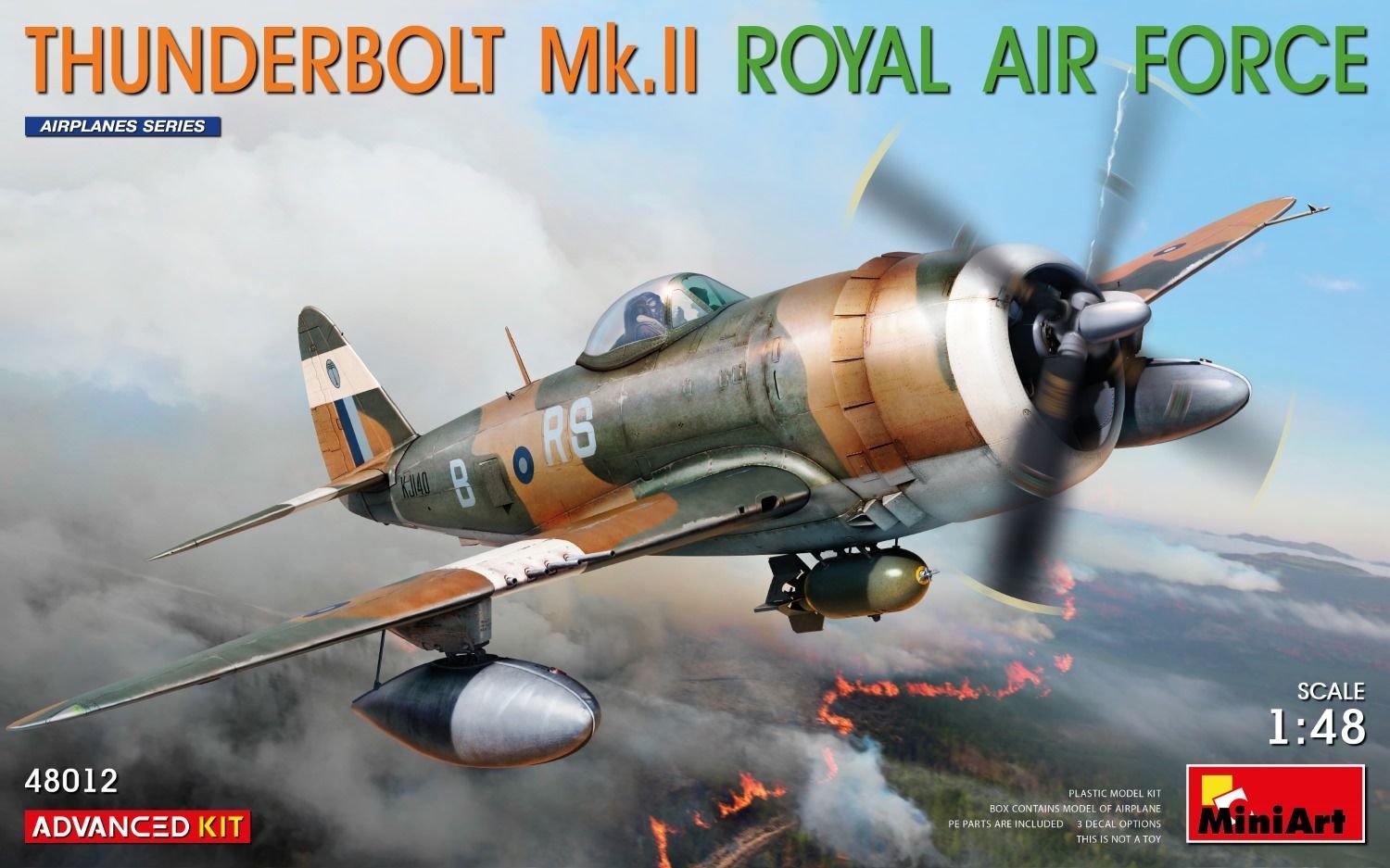 1/48 THUNDERBOLT MK.II ROYAL AIR FORCE