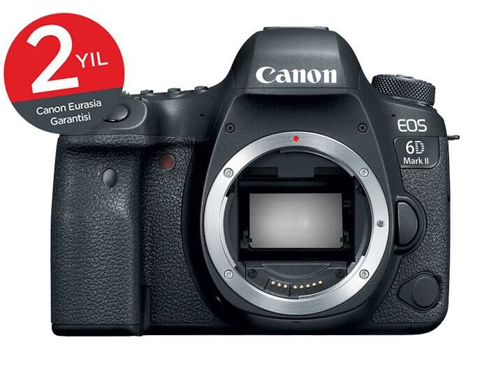 Canon EOS 6D Mark II Body Dijital SLR Fotoğraf Makinası (Canon Eurasia Garantili )