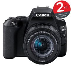 Canon EOS 250D 18-55mm IS STM Lens  (2 Yıl Canon Eurasia Garanti)