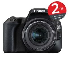 Canon Eos 200D 18-55Mm Is Stm Wi-Fi Dslr Fotoğraf Makinesi ( Canon Eurasia Garantili)