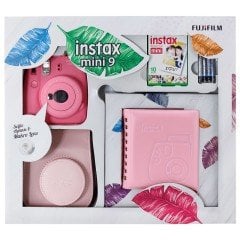 Fujifilm Instax Mini 9 Box Pembe Anlık Şipşak Kutulu Kit