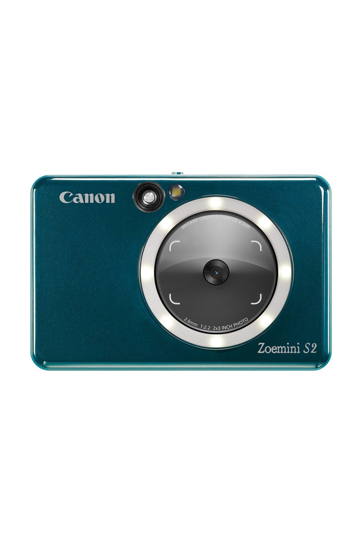 Canon Zoemini S2 Şipşak Dark Teal Fotoğraf Makinesi (Canon Eurasia Garantili)