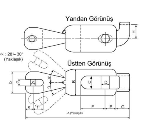 16 - 110 ULTRA Fırdöndü ve Kancası