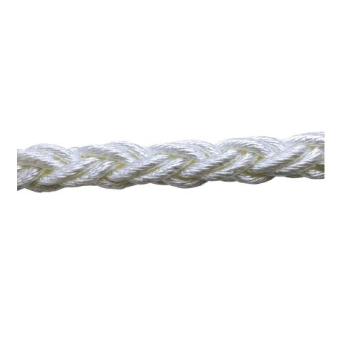 Dolphin Rope Polyester Halat 8 Kollu 22 Mm Beyaz