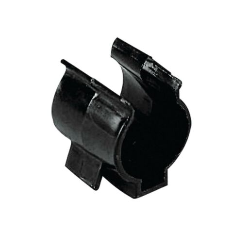 Plastic Support Clip, Adjustable, Ø25/32mm, White