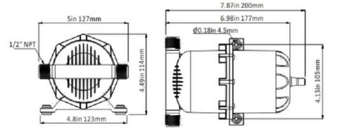 SINGFLO BASINÇ TANKI 0.75 LİTRE