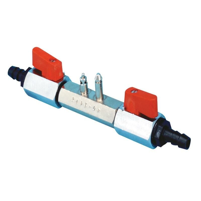 Fuel Valve 2-way, HoseØ10mm, f/YAM/MAR/MER/HON Eng.