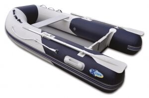 X-Cape inflatable bottom boat 2.70M Navy Blue-Light Gray