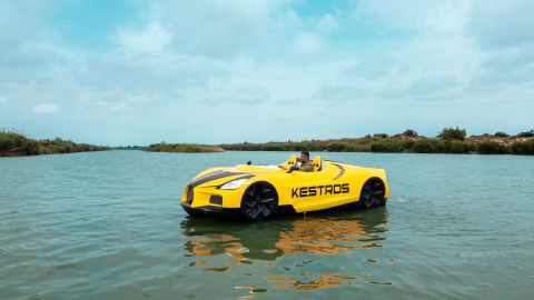 Ocean Bugatti Jetcar  WaterCar Yellow