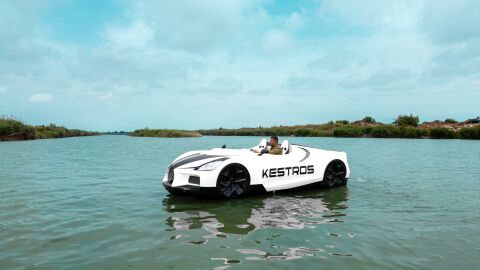 Ocean Bugatti Jetcar  WaterCar White