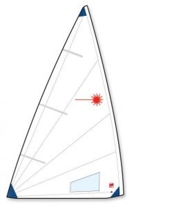 Laser radial yelken