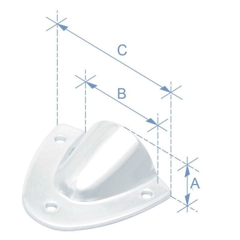 Havalandırma Kapağı, Inox 316, 16,3x33x54,10mm